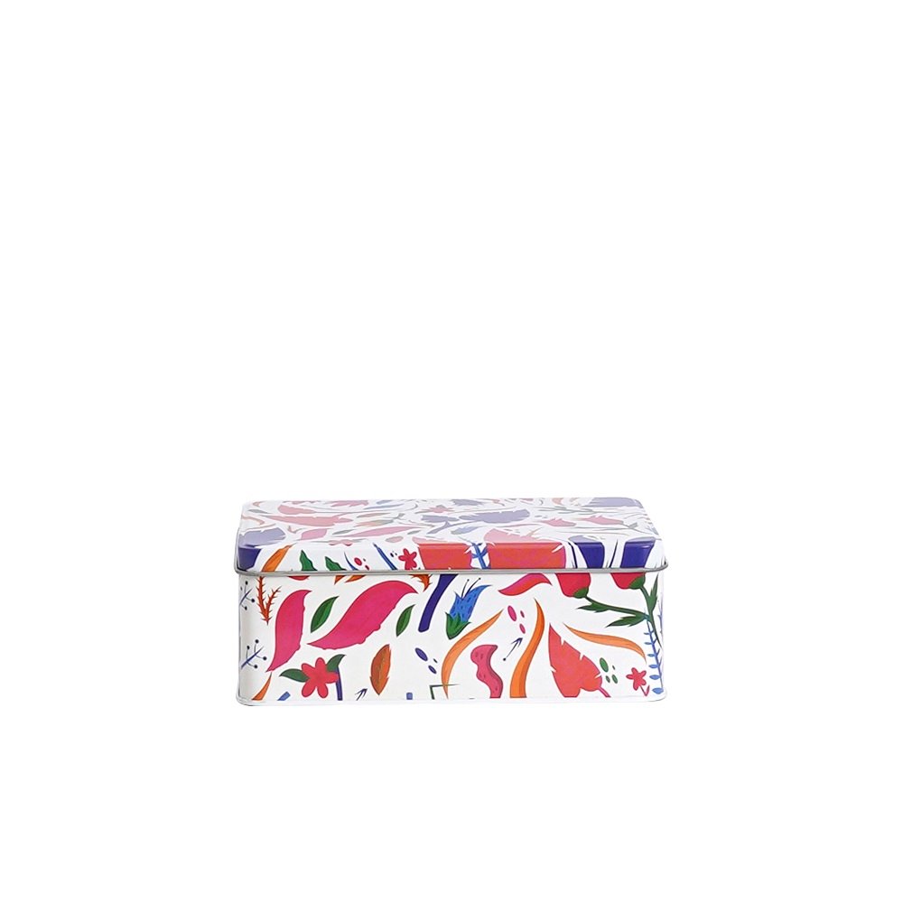 Glistendecor Metal Storage Case: Glistendecor Small Rectangular Box with Secure Lid image