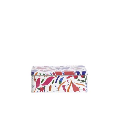 Glistendecor Metal Storage Case: Glistendecor Small Rectangular Box with Secure Lid image
