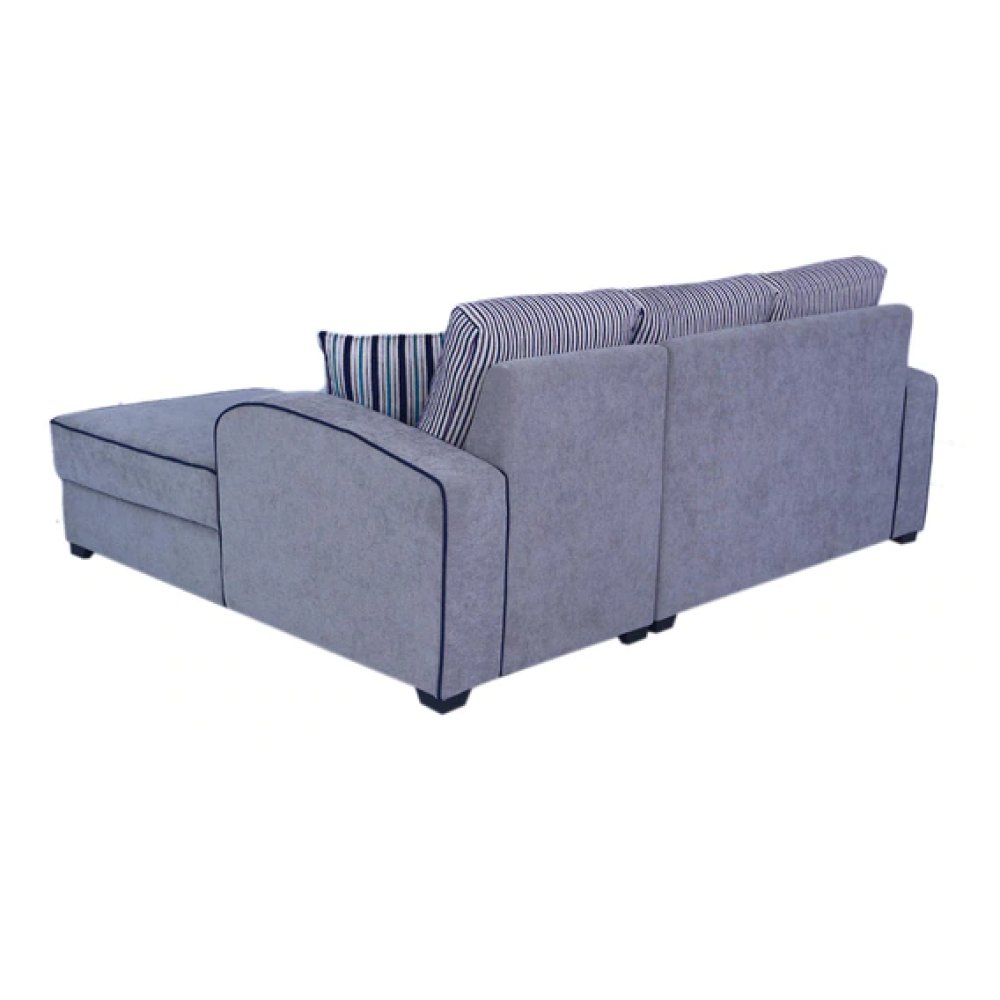 Alex Fabric LHS Sectional Sofa in Grey Colour image