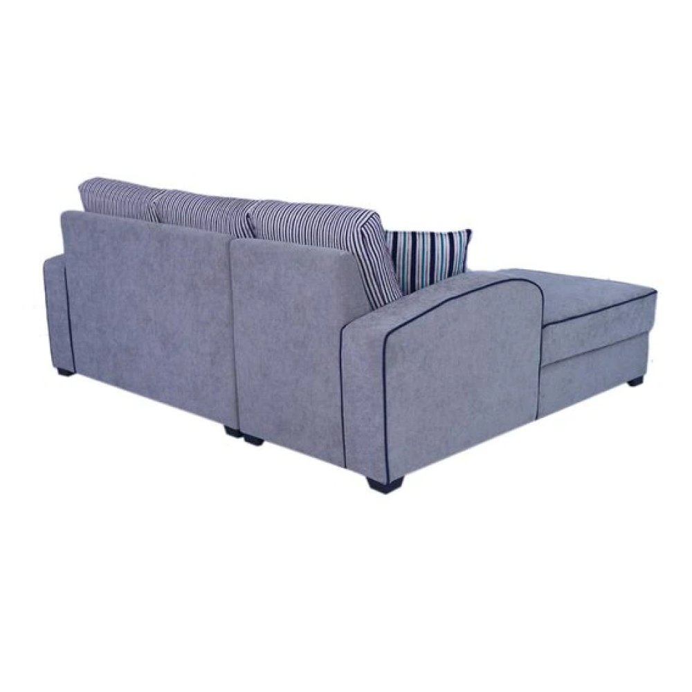 Alex Fabric RHS Sectional Sofa in Grey Colour image
