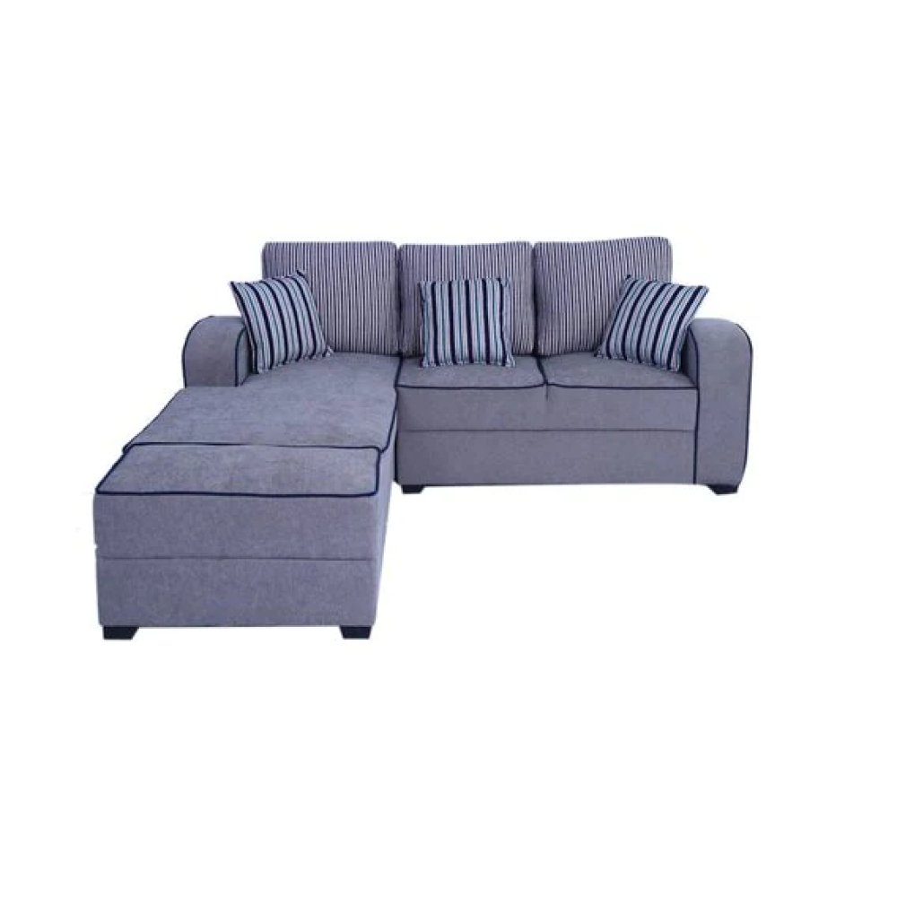 Alex Fabric RHS Sectional Sofa in Grey Colour image