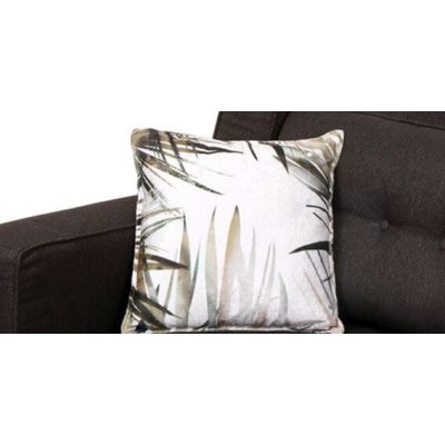 Alonis 5 Seater LHS Sectional Sofa In Brown Colour image