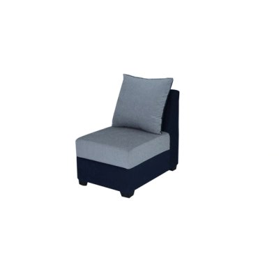 Jordan Fabric LHS Sectional Sofa in Blue & Grey Colour image