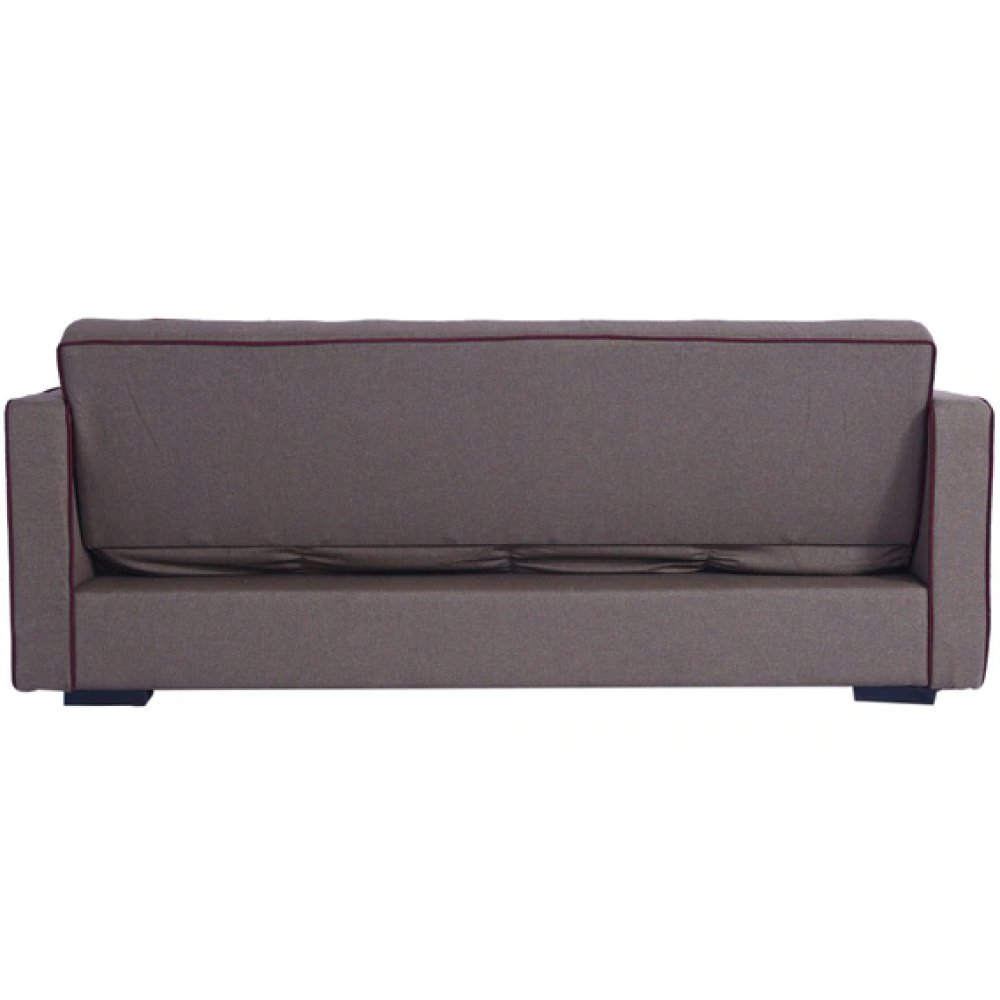 Russell Fabric Convertible Convertible Sofa Cum Bed in Brown Colour image