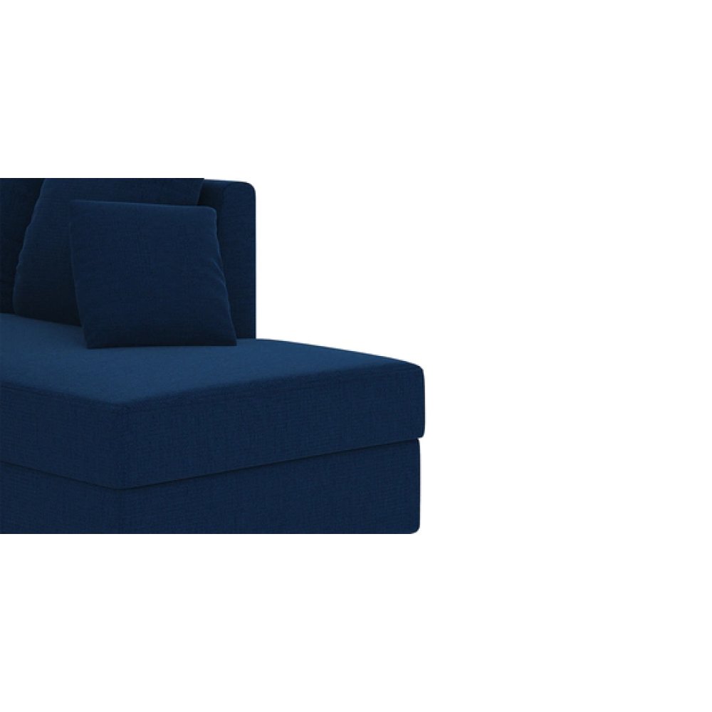 Jordan Fabric RHS Sectional Sofa(2+Lounger) in Blue Colour image