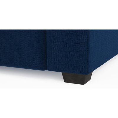 Jordan Fabric RHS Sectional Sofa(3+Lounger) in Blue Colour image