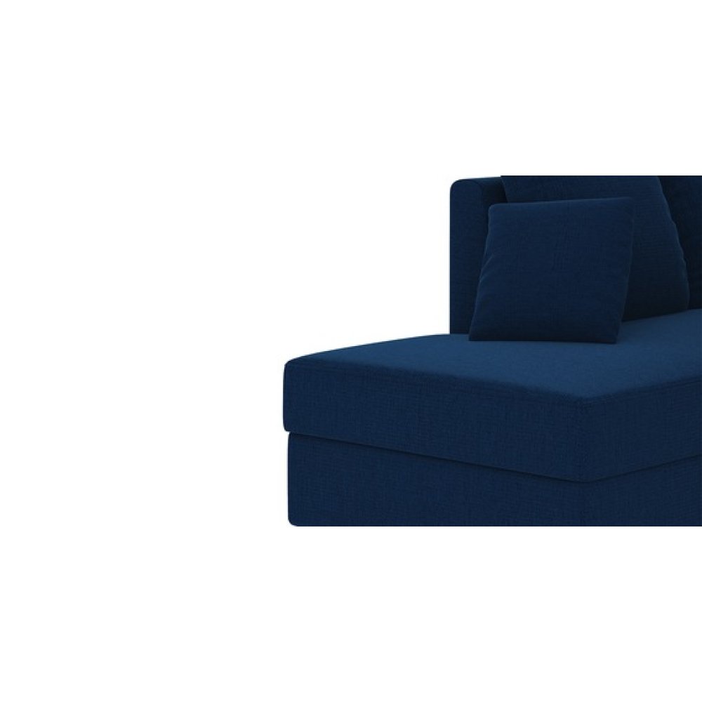 Jordan Fabric LHS Sectional Sofa(2+Lounger) in Blue Colour image
