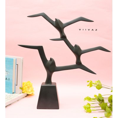 Dangling Birds of Paradise Black