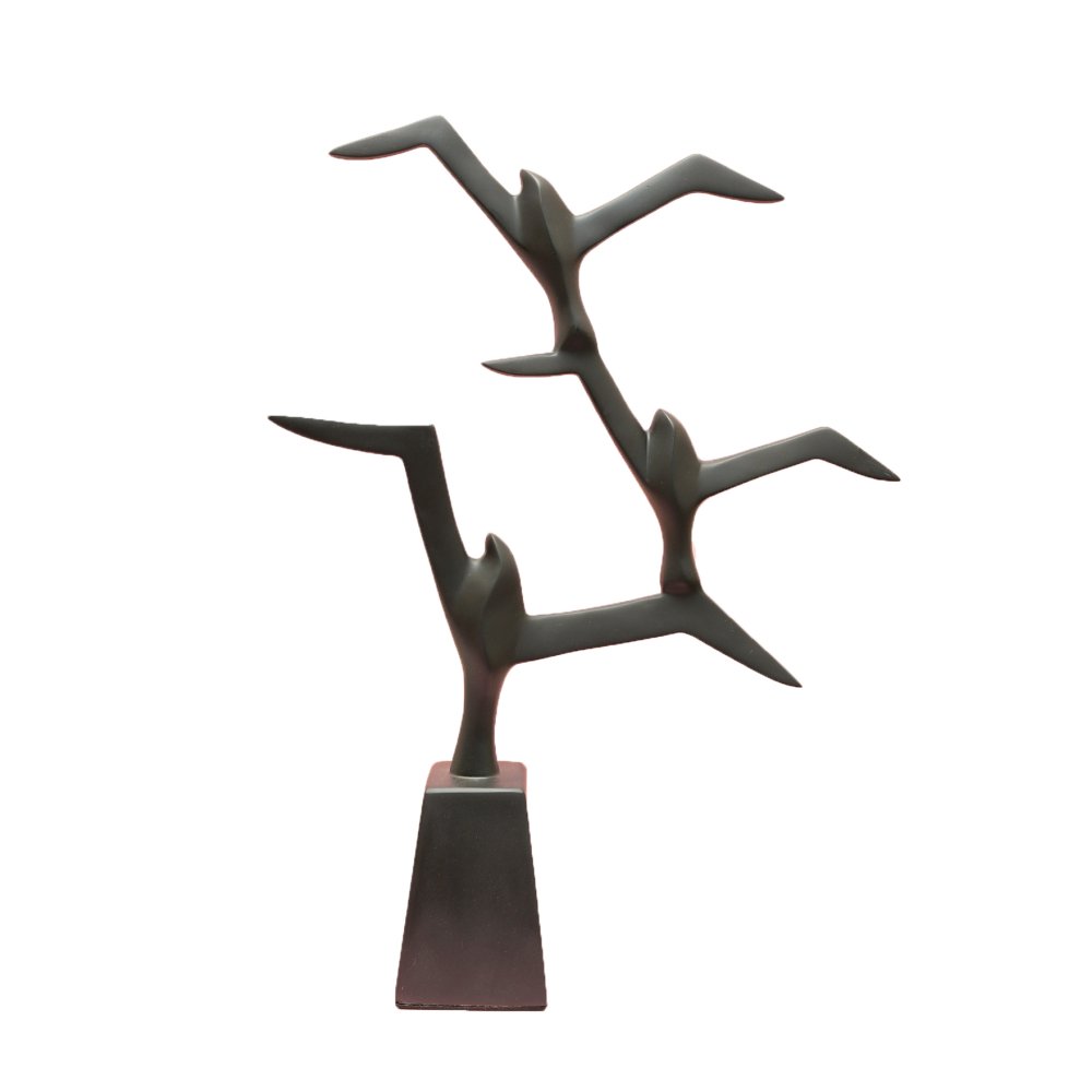 Dangling Birds of Paradise Black image