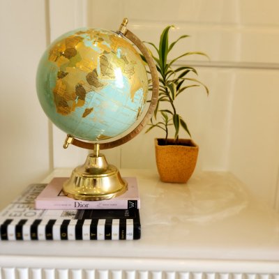 Jordan Laminated Green Globe