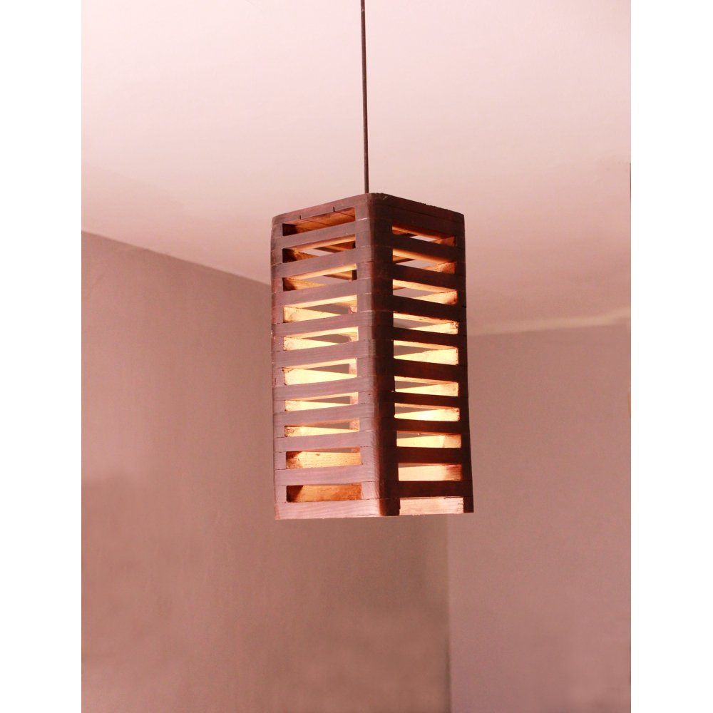 Wooden ceiling light image