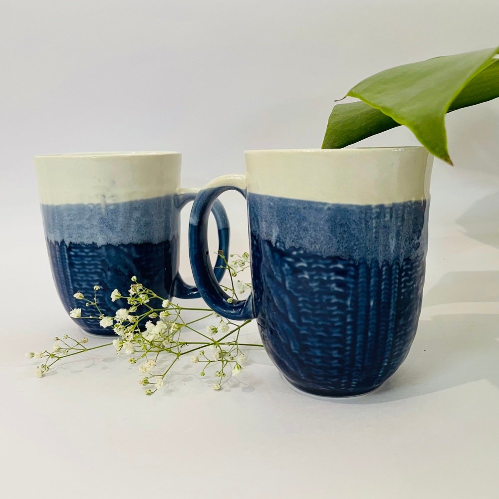 Elengate Bluebird Coffee Mugs ( Set of 2 ) image