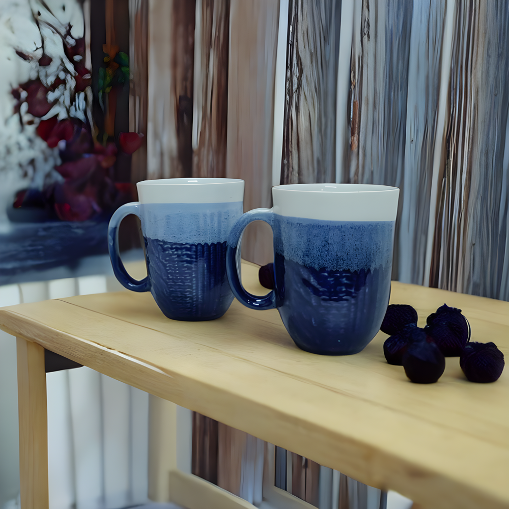 Elengate Bluebird Coffee Mugs ( Set of 2 ) image