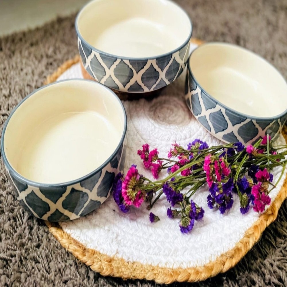 The Vintage Flat Bowl Set image