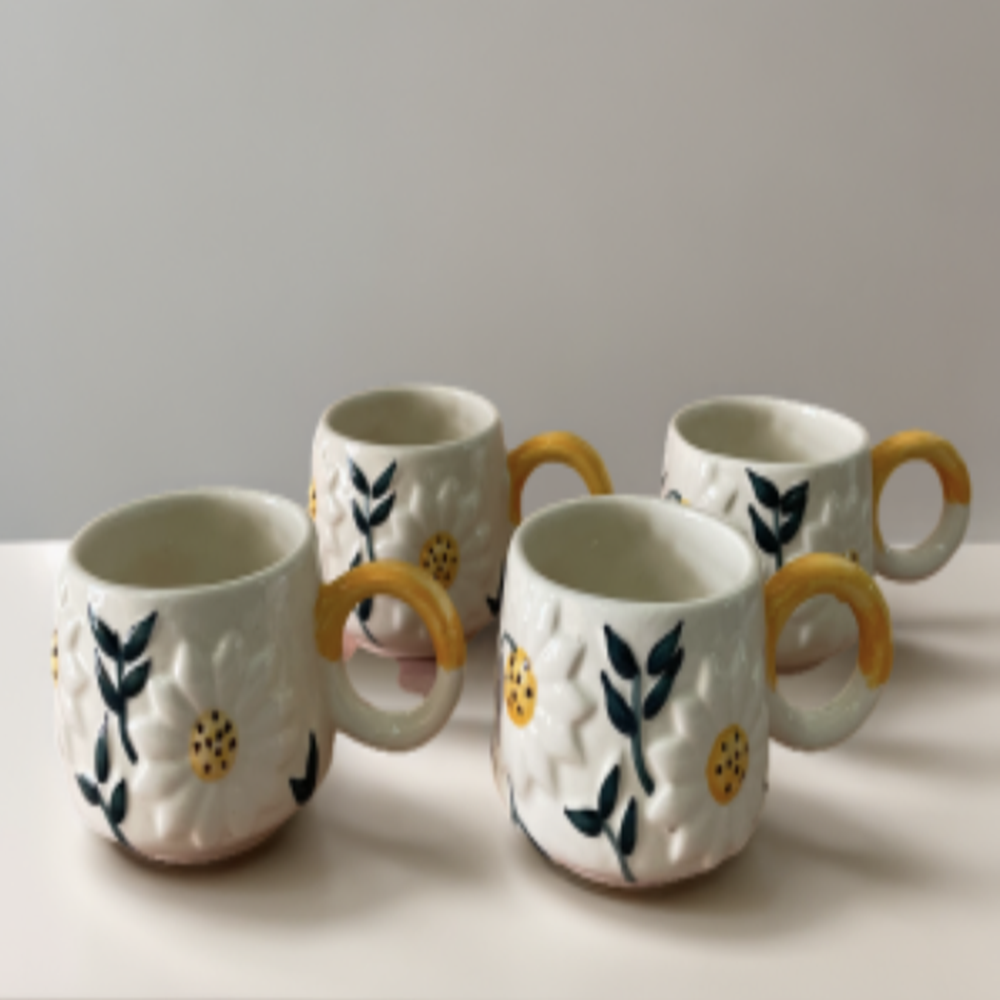 Lilly Coffee Mugs - Pack of 4 image