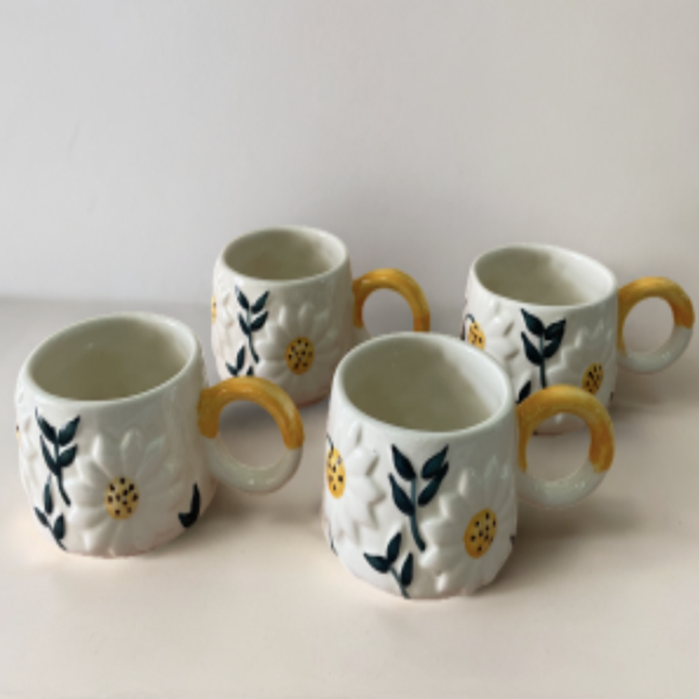 Lilly Coffee Mugs - Pack of 4 image