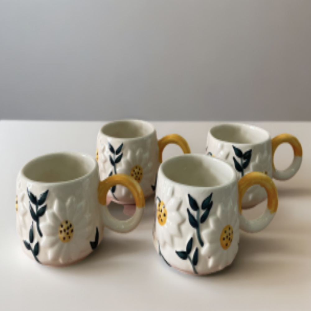 Lilly Coffee Mugs - Pack of 4 image