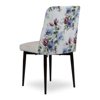 Emil Fabric Dining Chair In Cream Color image