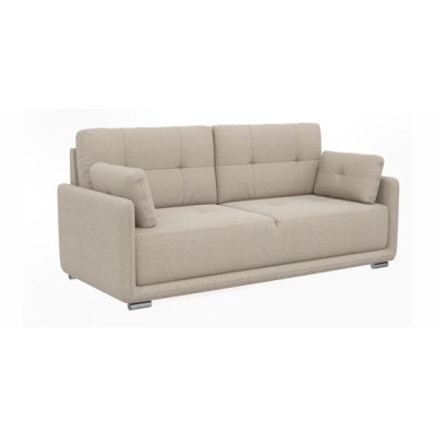 Cedar Fabric 3 Seater Sofa in Beige Color image