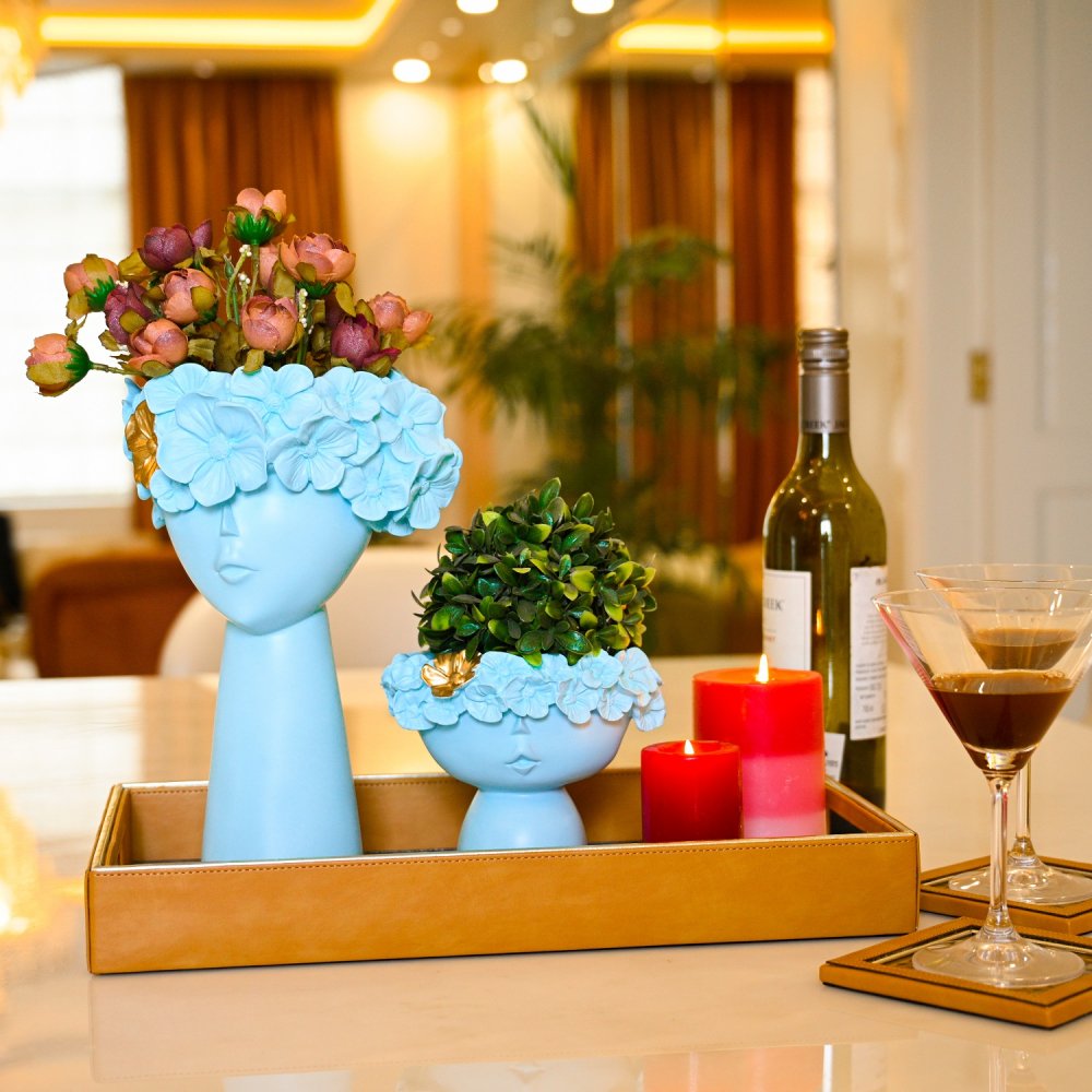 Adorable Tiara Vases Off White Set of 2 image