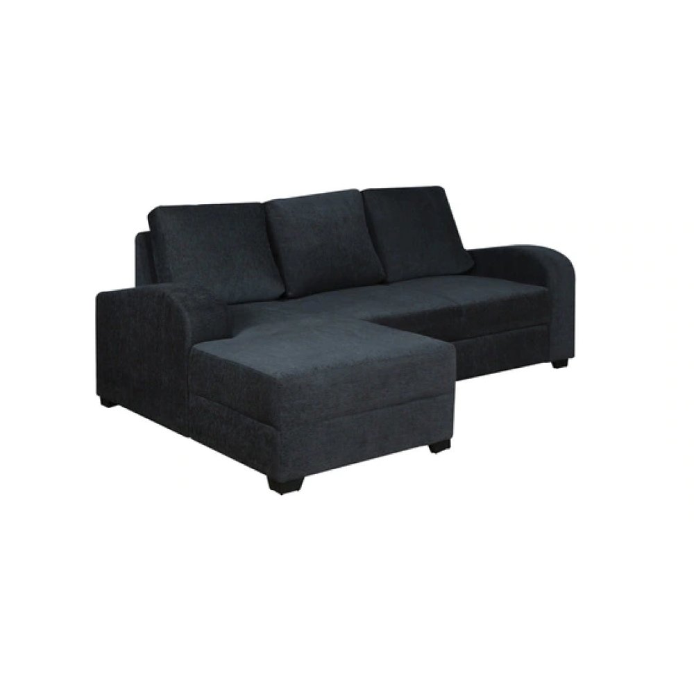 Alex Fabric RHS Sectional Sofa in Dark Grey Colour image