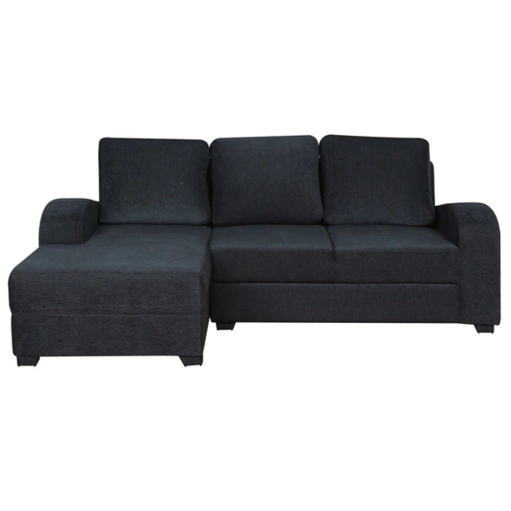 Alex Fabric RHS Sectional Sofa in Dark Grey Colour image