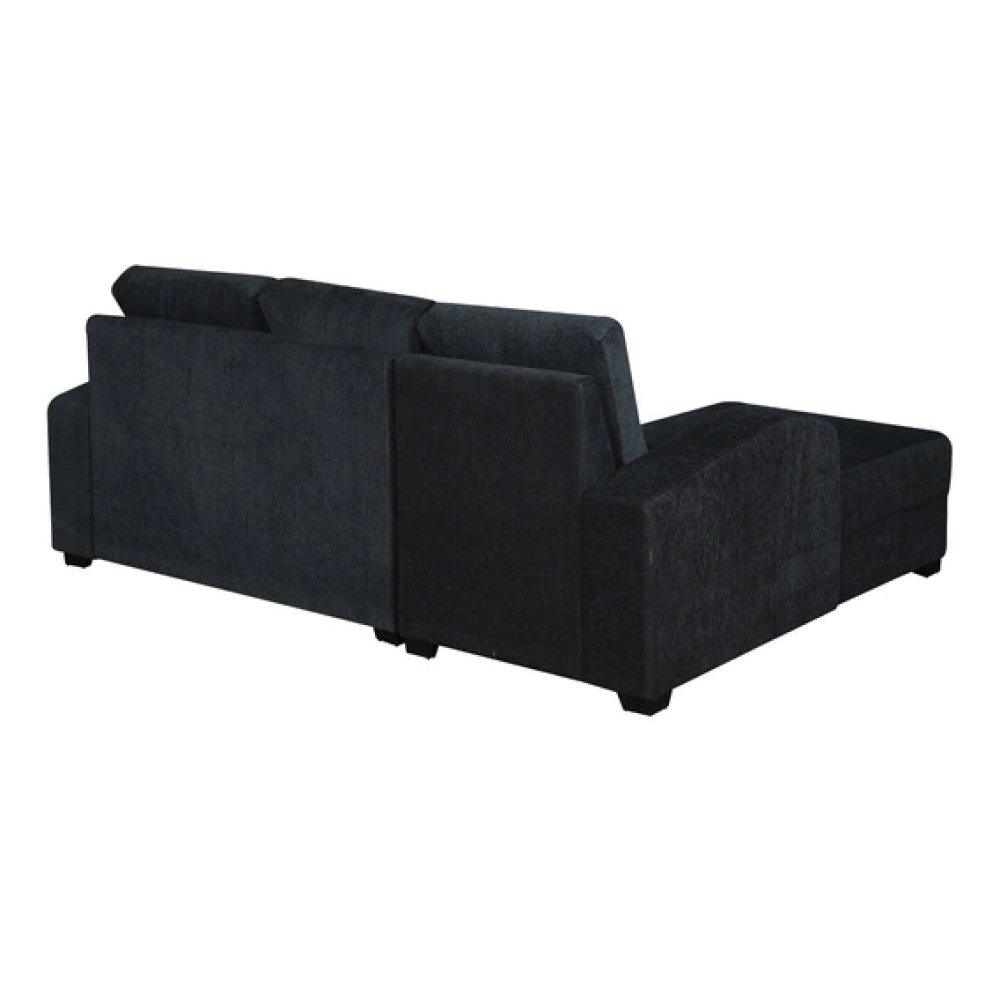 Alex Fabric RHS Sectional Sofa in Dark Grey Colour image