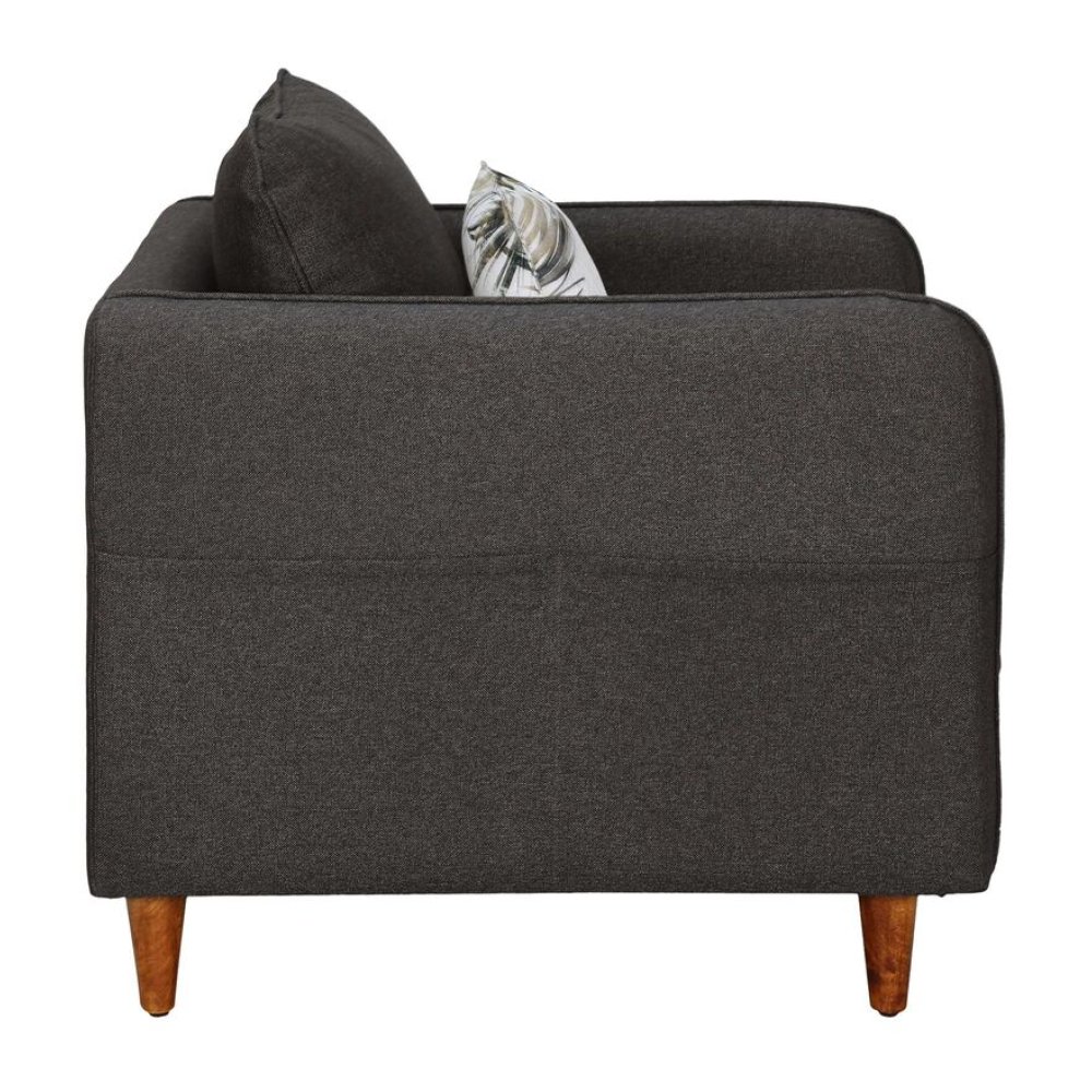 Amelio 1 Seater Sofa In Brown Colour image