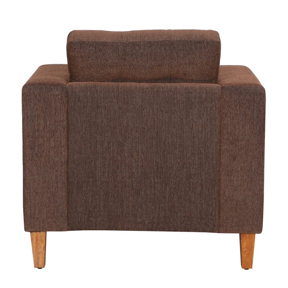 Cindy 1 Seater Sofa in Brown Colour image