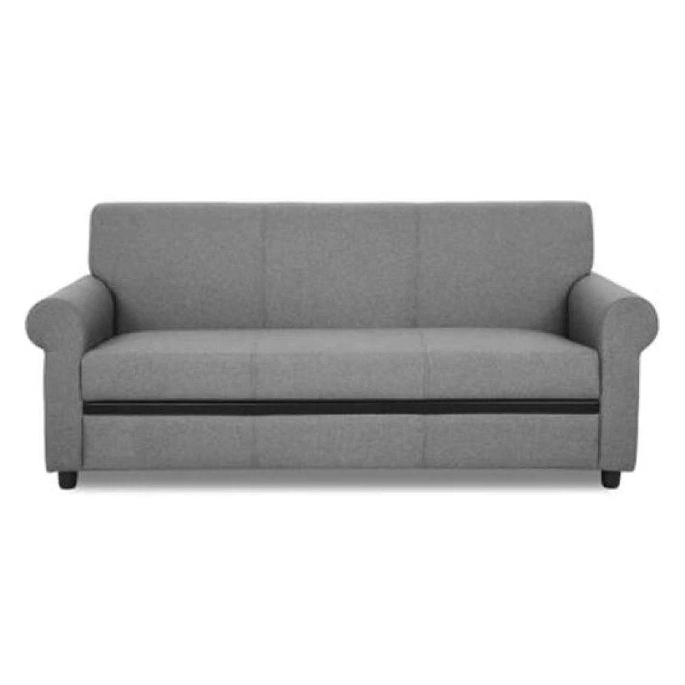 Elias Fabric 3 Seater Sofa in Grey Color image