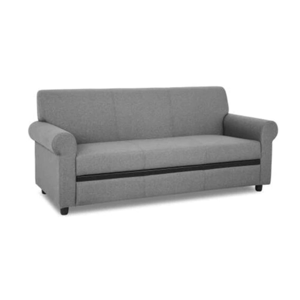 Elias Fabric 3 Seater Sofa in Grey Color image