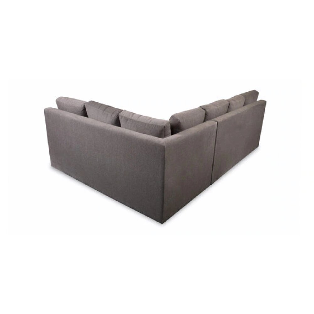 Eva Fabric Pull-Out Sofa Cum Bed in Grey Colour image