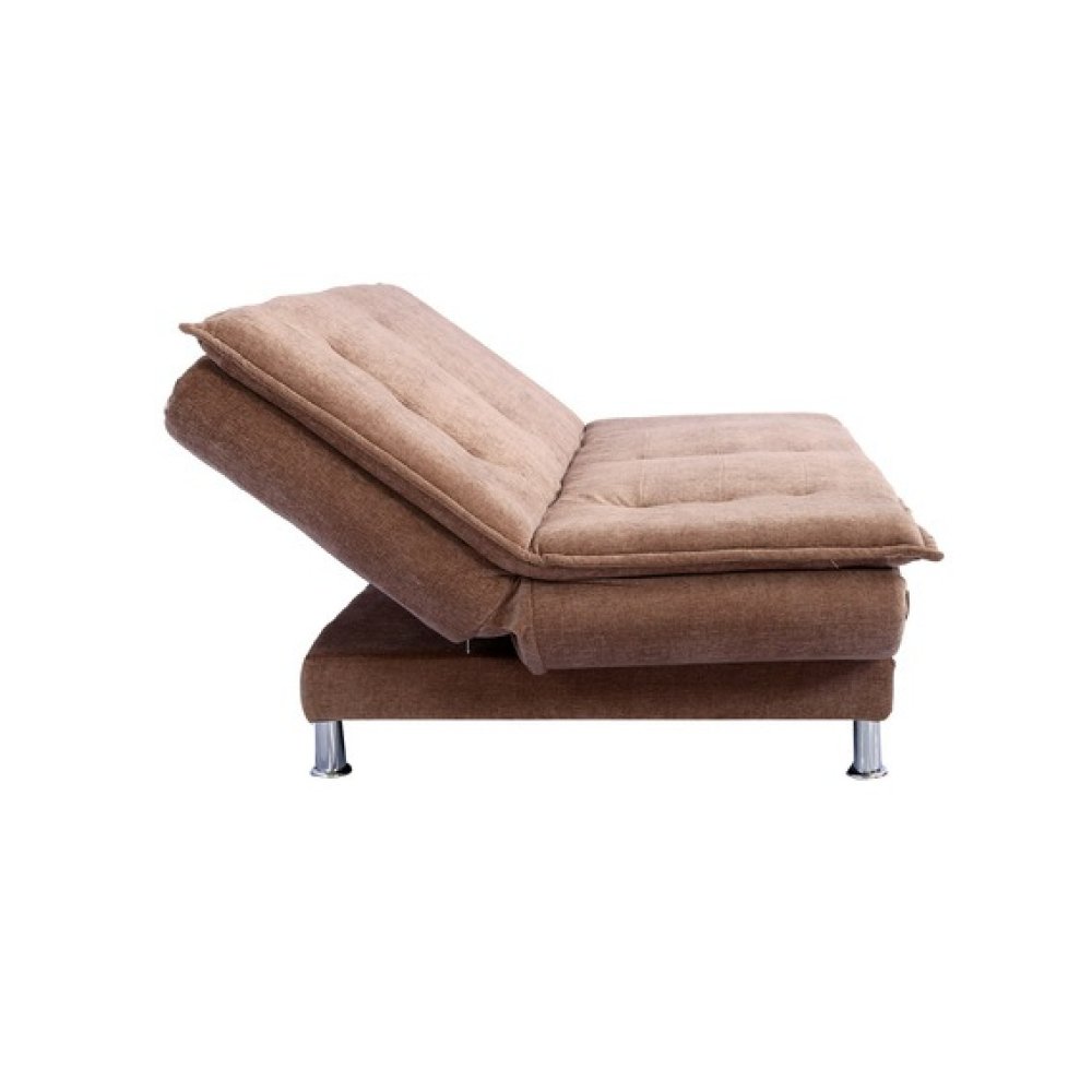 Dolphin Convertible Sofa Cum Bed in Light Brown Colour image