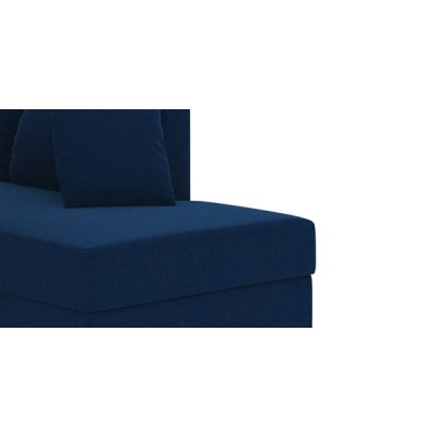 Jordan Fabric LHS Sectional Sofa in Blue Colour image