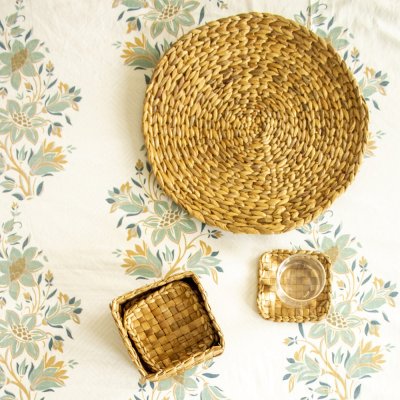 Byora Homes Concentric Weaver Mats ( Set of 6) image