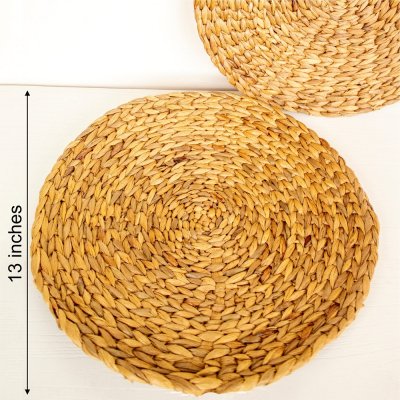 Byora Homes Concentric Weaver Mats ( Set of 6) image