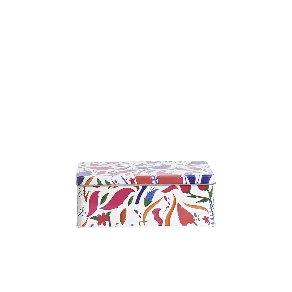 Glistendecor Metal Storage Case: Glistendecor Small Rectangular Box with Secure Lid image
